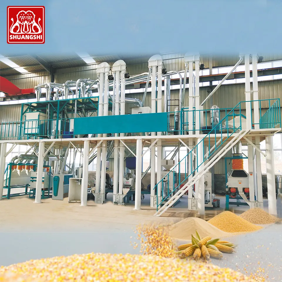 Мукомольная Мельница SSM-20TPD для Производства Кукурузной Муки 2
