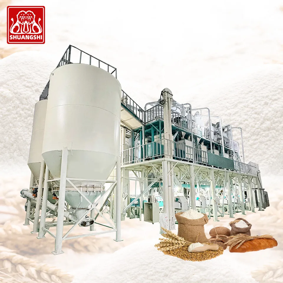 Профессиональная мельница для пшеницы, завод по производству муки