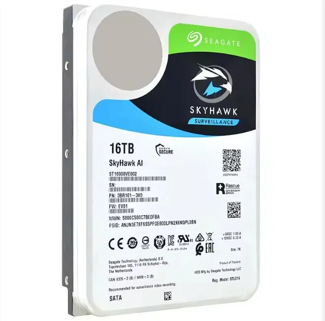 Внутренний жесткий диск для сервера ST16000VE002 16TB 7200rpm 3.5 дюймов 4