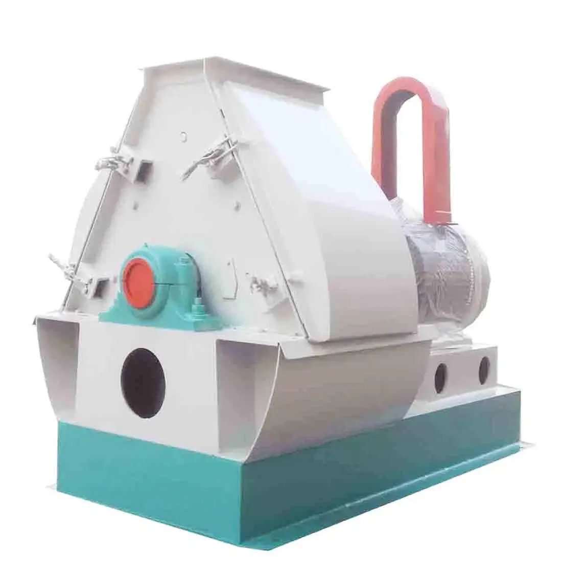 Электрическая молотковая дробилка для кормления животных 4