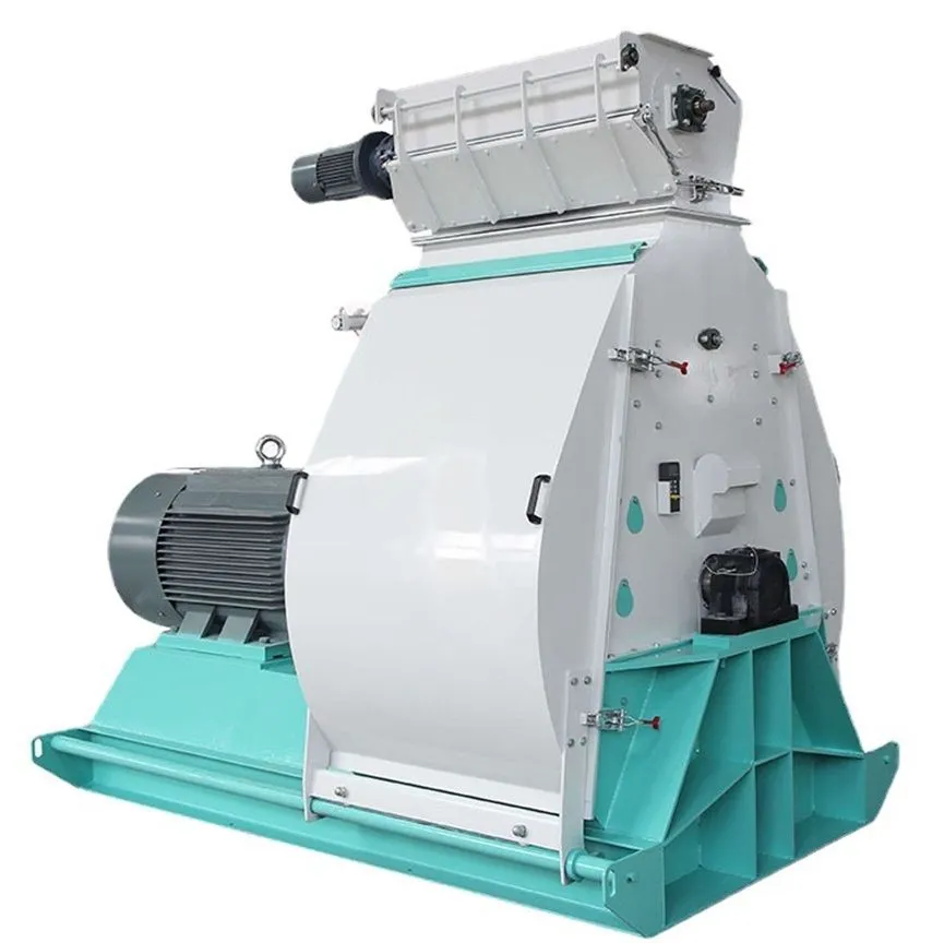 Электрическая молотковая дробилка для кормления животных