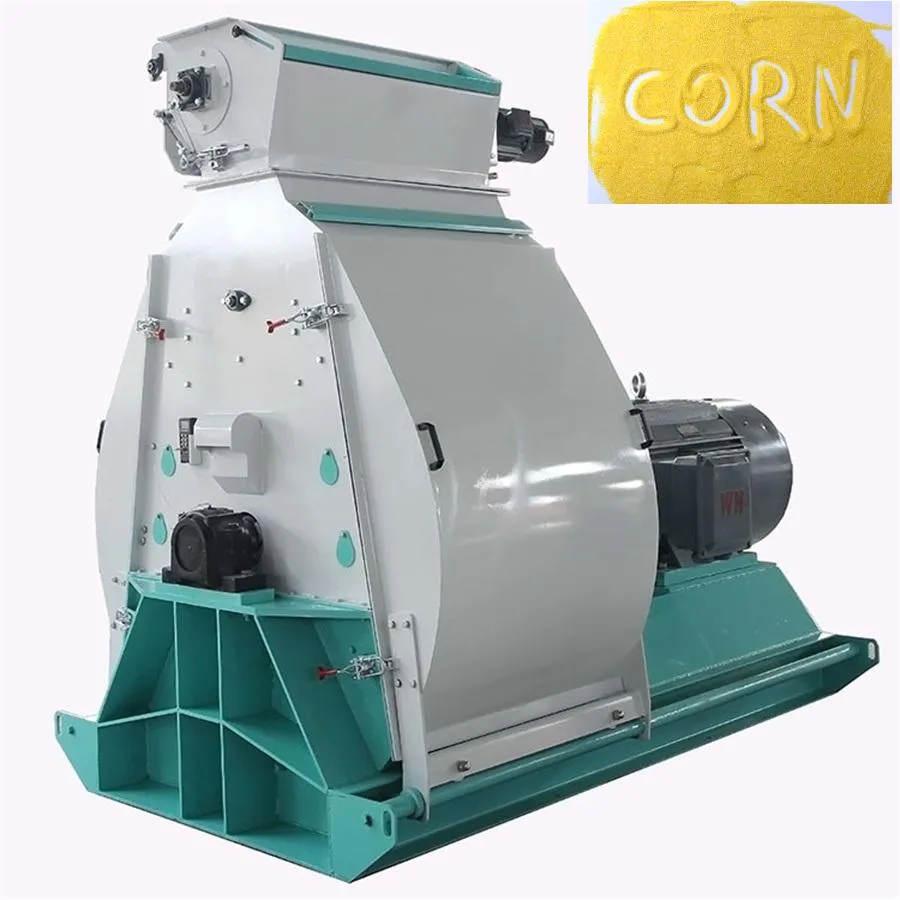 Электрическая молотковая дробилка для кормления животных 2