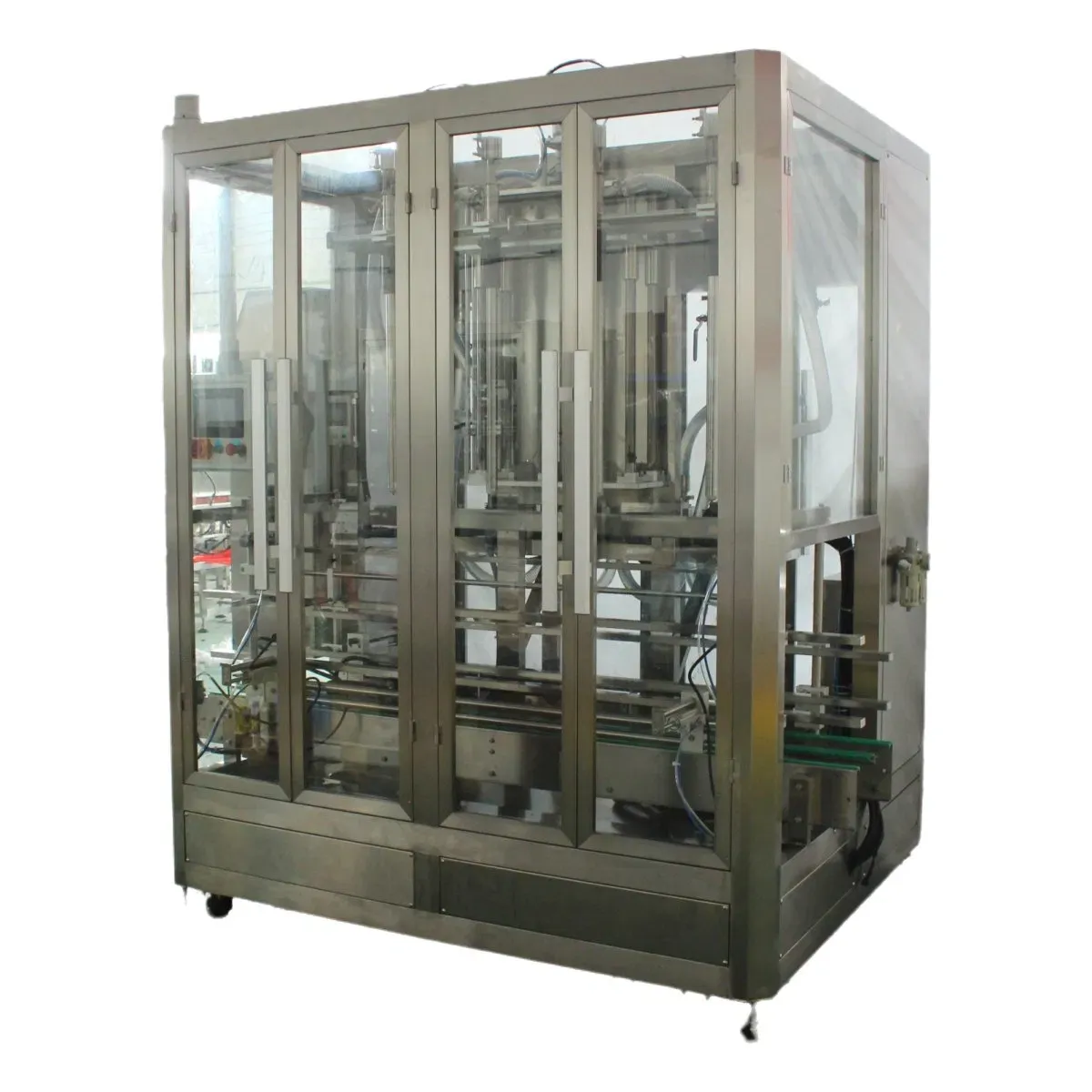 Автоматическая машина для заполнения жидкостей в большие бочки