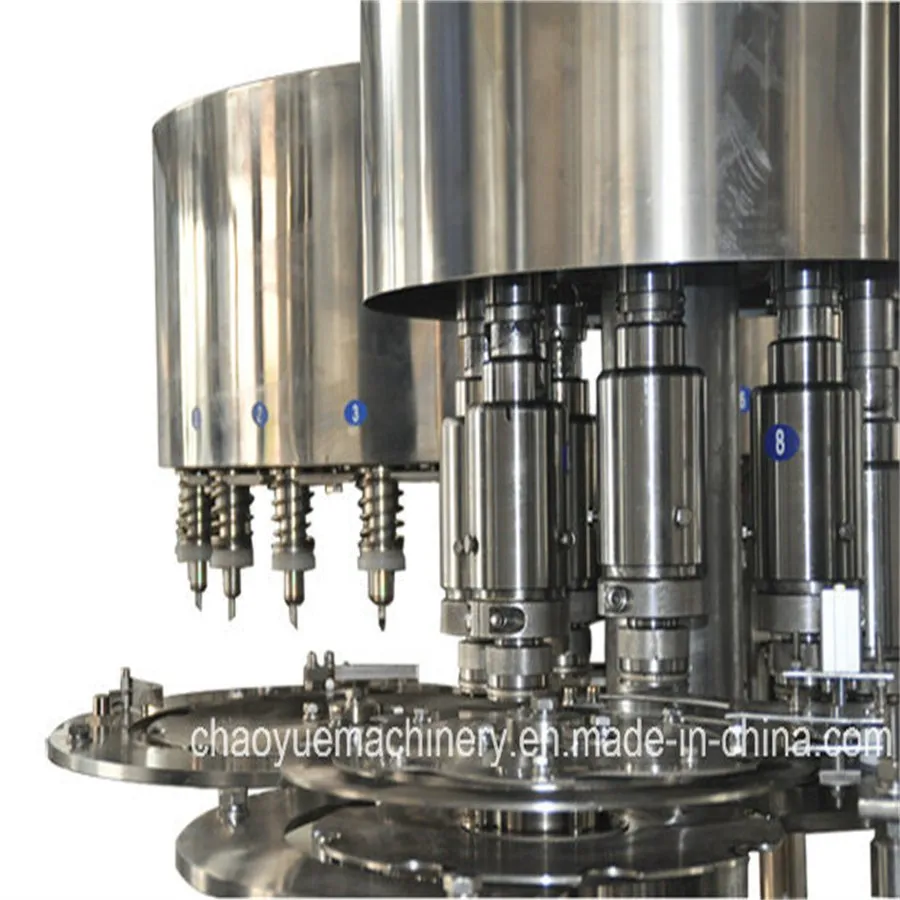 Автоматическая 3 в 1 Напиток из свежевыжатого сока Упаковочная машина для розлива и закупорки 6