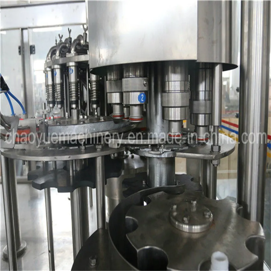 Автоматическая 3 в 1 Напиток из свежевыжатого сока Упаковочная машина для розлива и закупорки 4