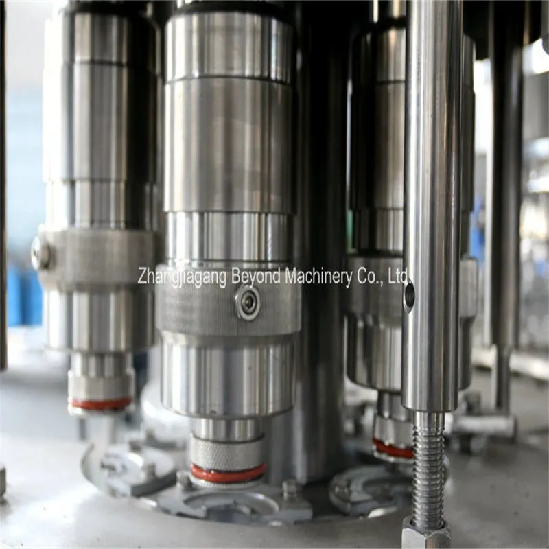 Автоматическая 3 в 1 Пластиковая маленькая бутылка машина для мойки, наполнения и укупорки 5