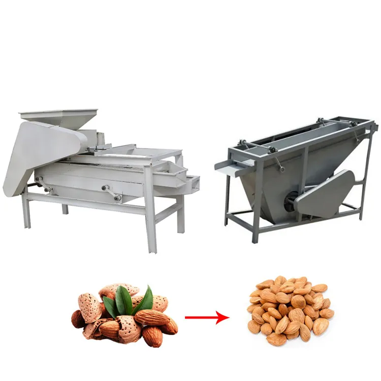 Автоматическая машина для дробления миндаля и абрикосовых косточек