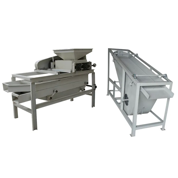 Автоматическая машина для дробления миндаля и абрикосовых косточек 2