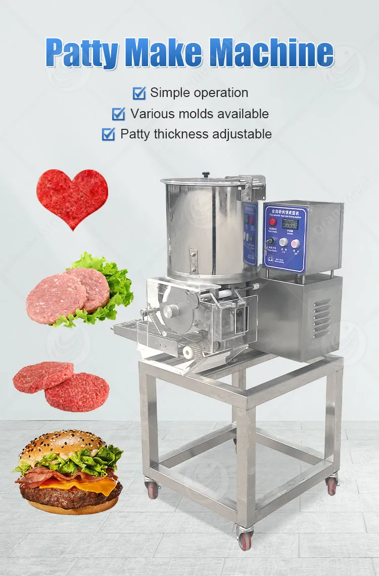 Автоматическая машина для формирования мясных котлет из куриных наггетсов 2