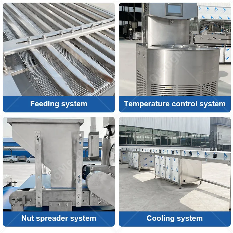 Автоматическая линия охлаждения шоколадного покрытия 4
