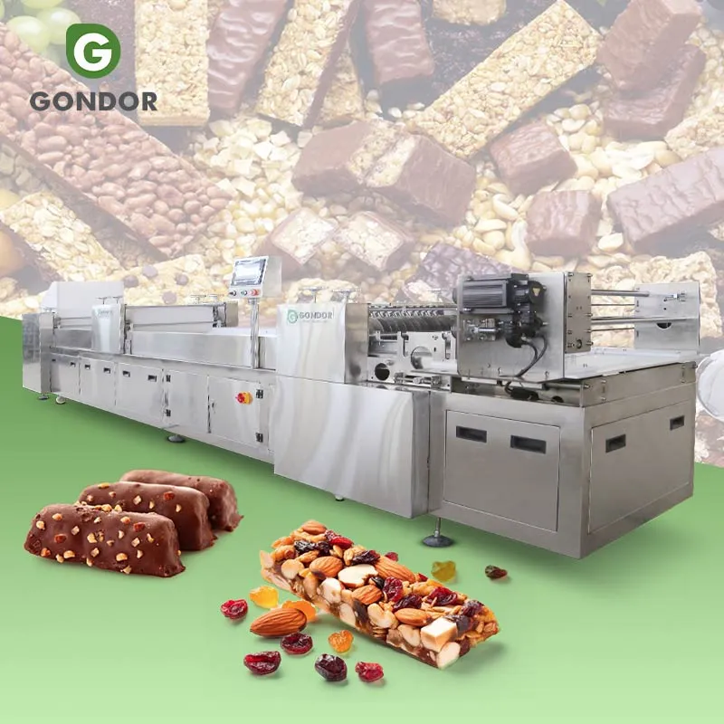 Автоматический экструдер для шоколадных продуктов и злаковых батончиков