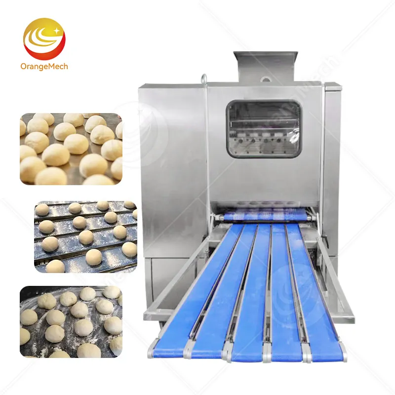 Автоматическая машина для деления и округления теста