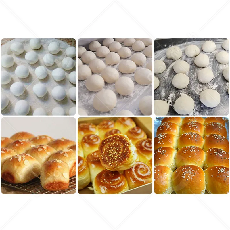 Автоматическая машина для деления и округления теста 4