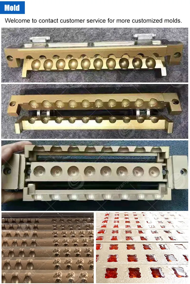 Автоматическая линия по производству желейных конфет 6