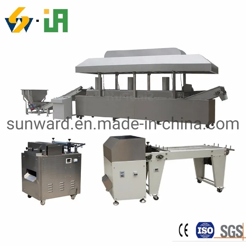 Автоматическая линия по производству жареных закусок 3