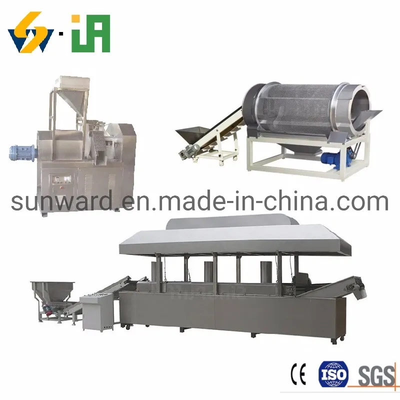 Автоматическая линия по производству кукурузных чипсов Cheetos 3