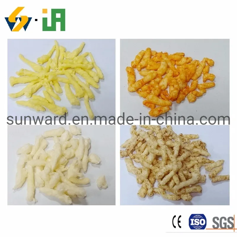 Автоматическая линия по производству кукурузных чипсов Cheetos 2