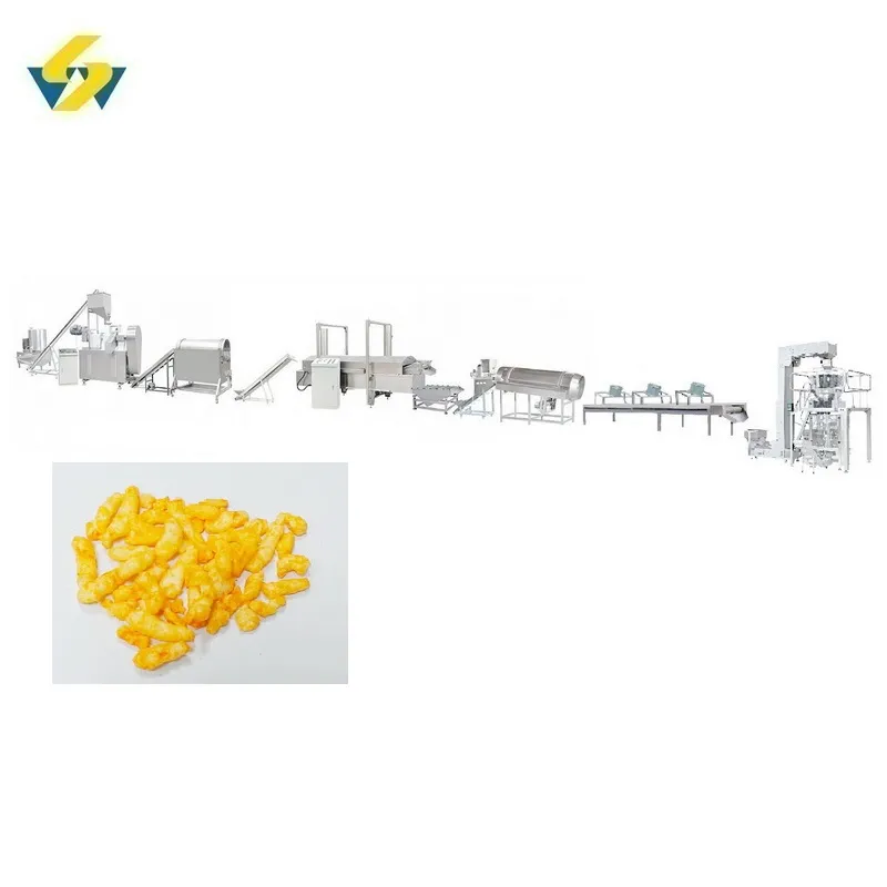Автоматическая линия по производству кукурузных локонов Kurkures