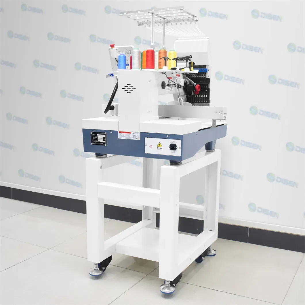 Автоматическая машина для вышивки на футболках, кепках и шляпах 5