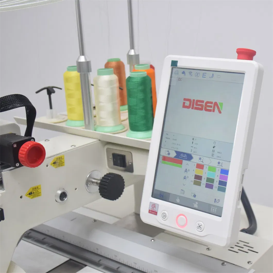 Автоматическая машина для вышивки на футболках, кепках и шляпах 2