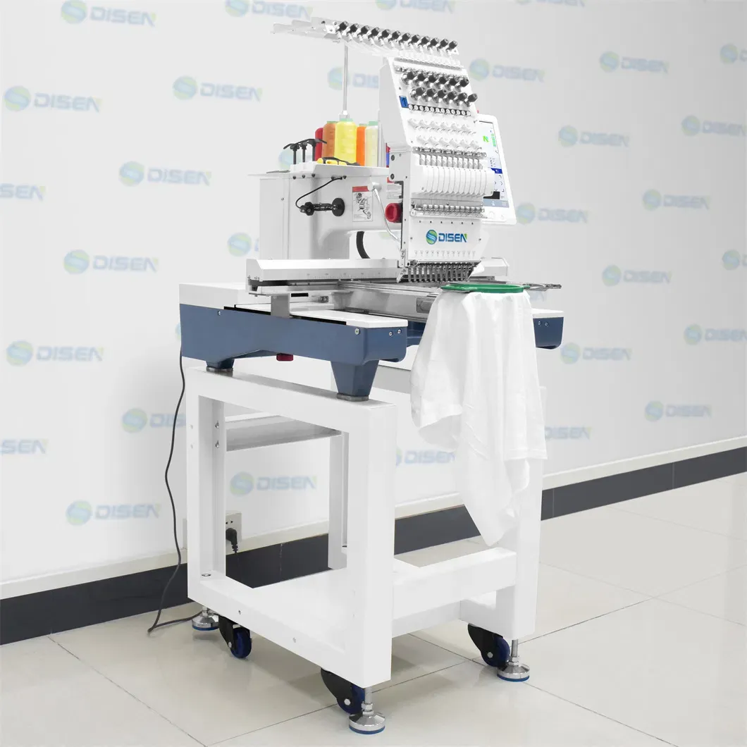 Автоматическая машина для вышивки на футболках, кепках и шляпах 3