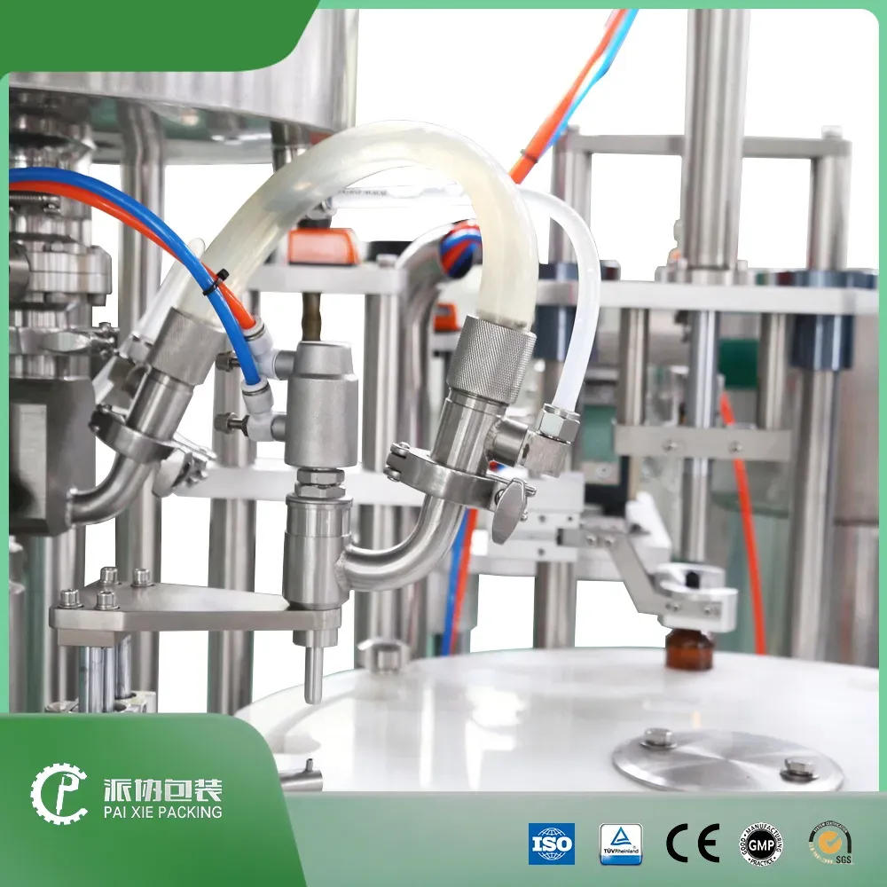 Автоматическая машина для розлива эфирных масел в маленькие бутылки с точной упаковкой 2