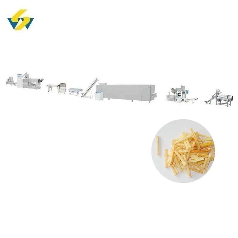 Автоматическая линия по производству жареных закусок