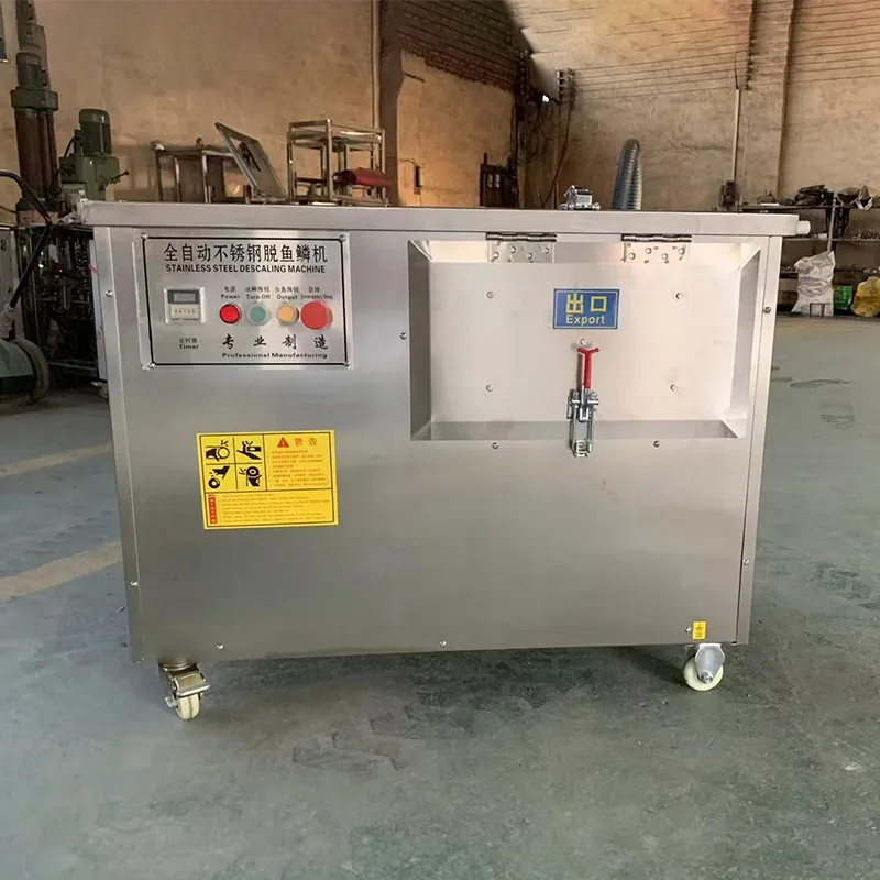 Автоматическая машина для удаления кожи рыбы 5
