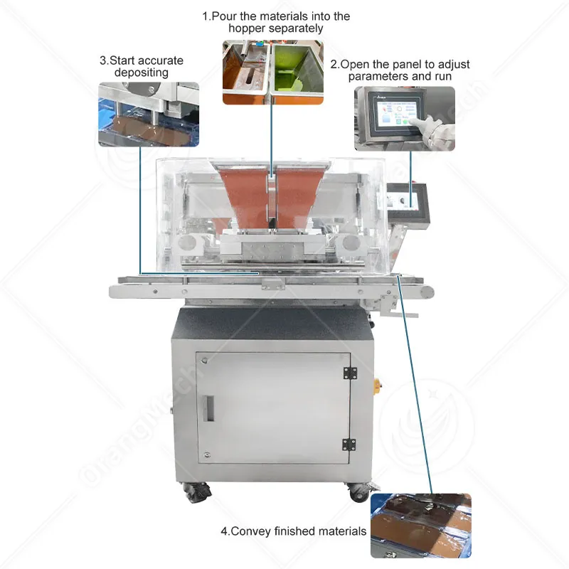 Автоматическая формовка шоколада