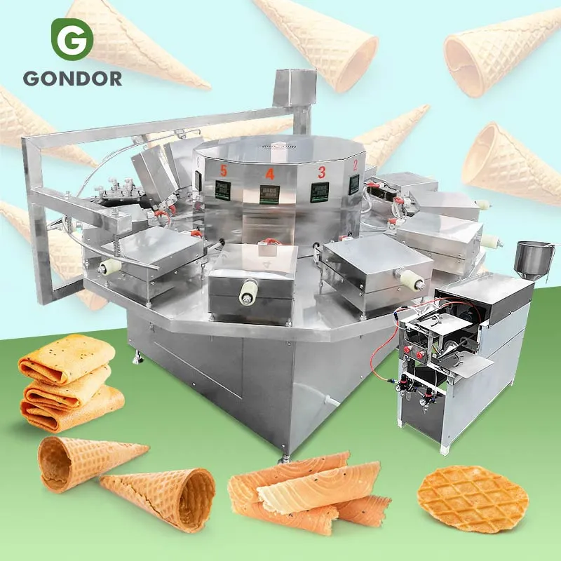 Автоматическая машина для приготовления яичных рулетов и мороженого