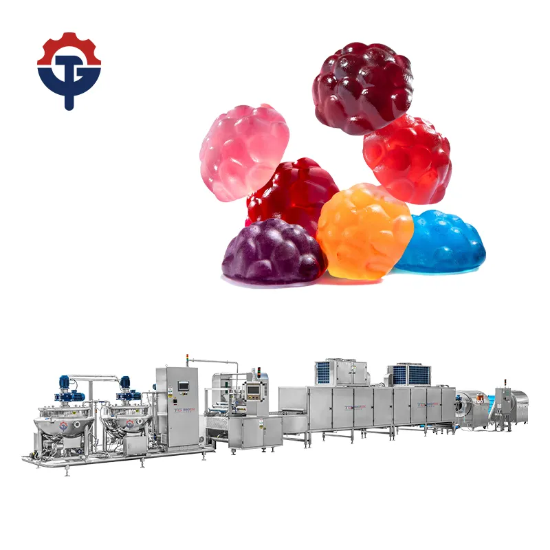 Автоматическая линия по производству жевательных конфет с точным контролем веса и формы