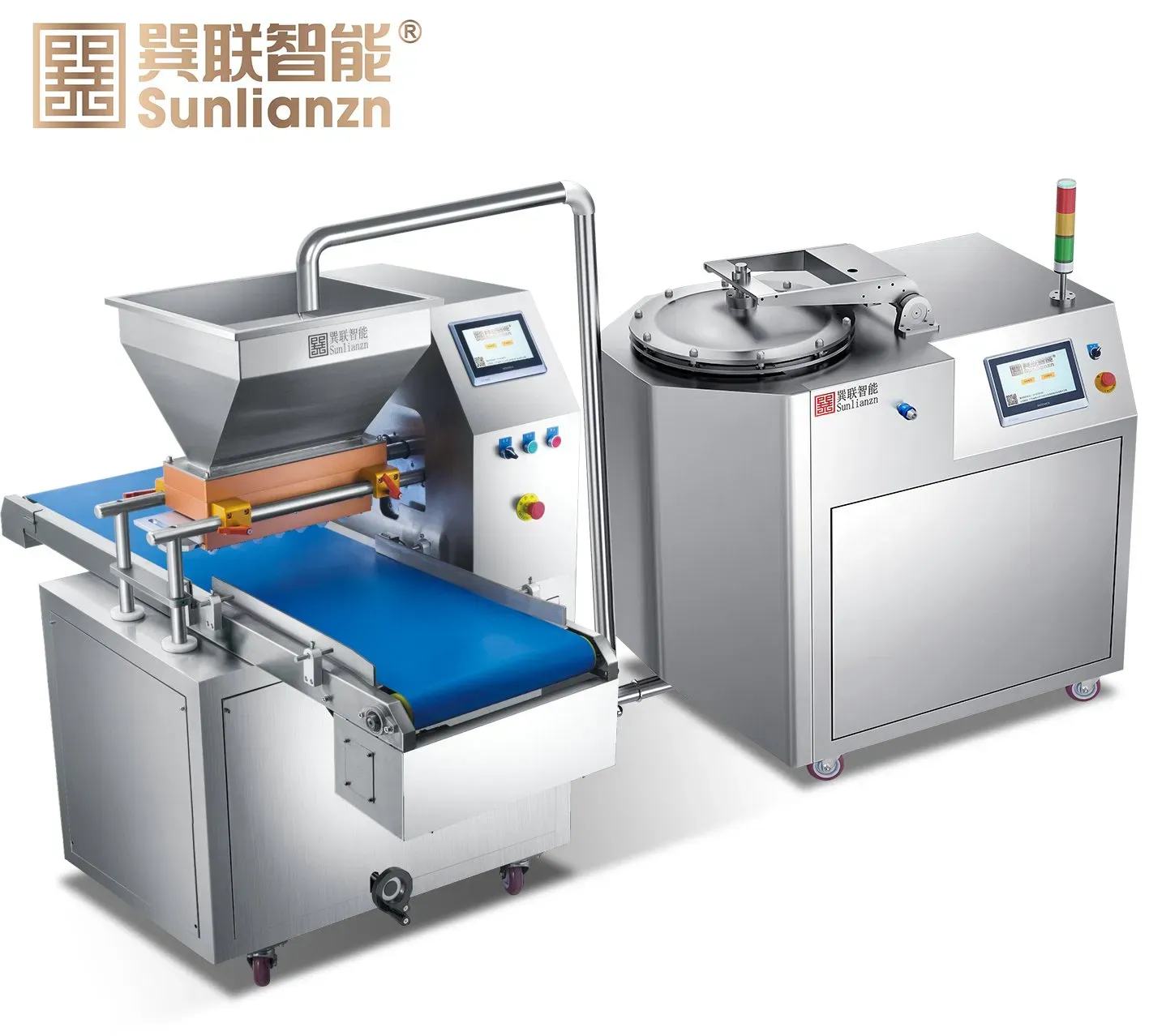 Автоматический высокоэффективный миксер для тортов 130L 2