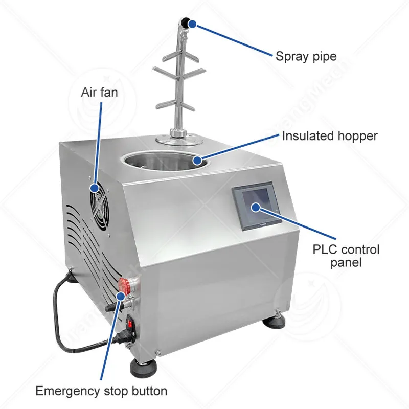 Автоматическая машина для растапливания шоколадного соуса 6