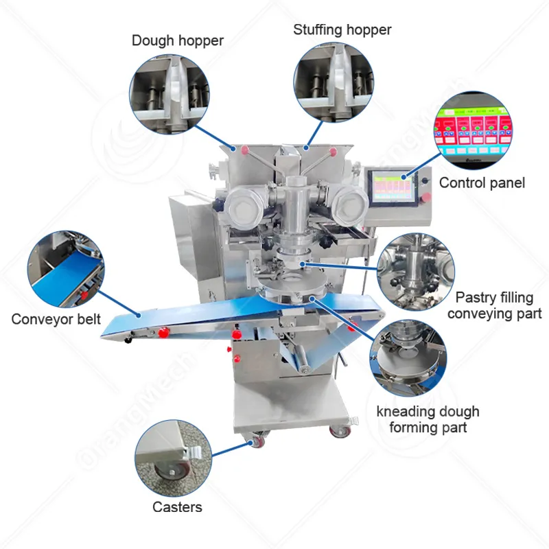 Автоматическая машина для инкрустации и заполнения кубба, киббе, фалафель и маамуль 5