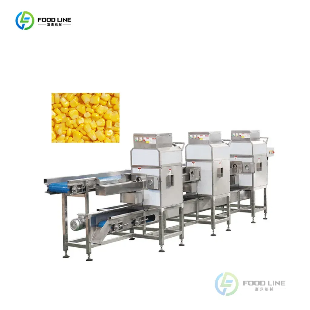Автоматическая многофункциональная машина для очистки и обмолота кукурузы, риса, свежей кукурузы и сои