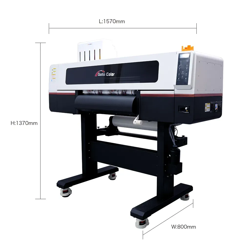 Автоматическая DTF-печать и печь для встряхивания порошка 60cm I1600A1 2 Головка 2