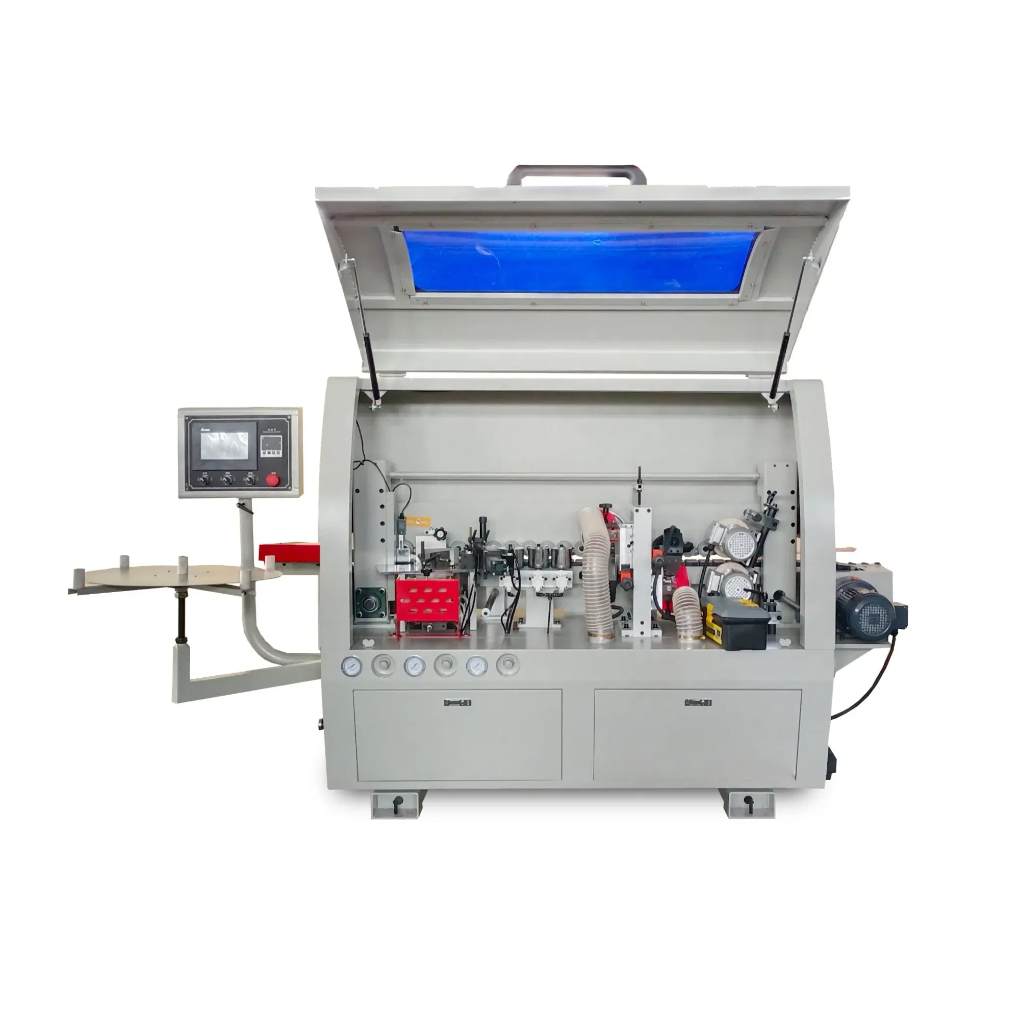 Автоматическая машина для кромления ПВХ с тонкой обрезкой для производства мебели