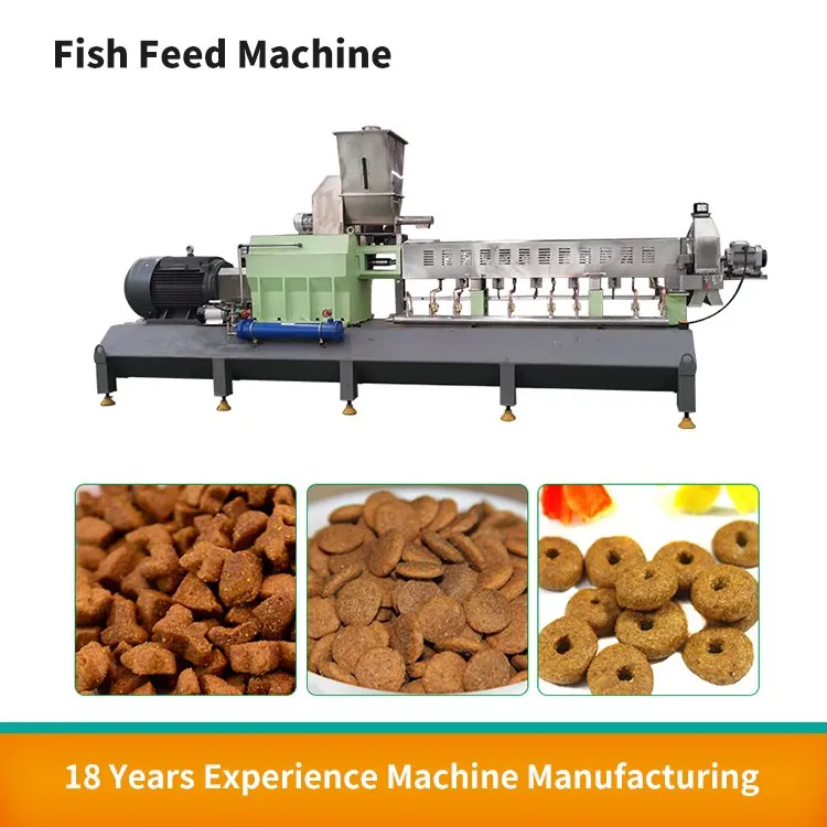 Автоматическая линия по производству гранул корма для домашних животных 6