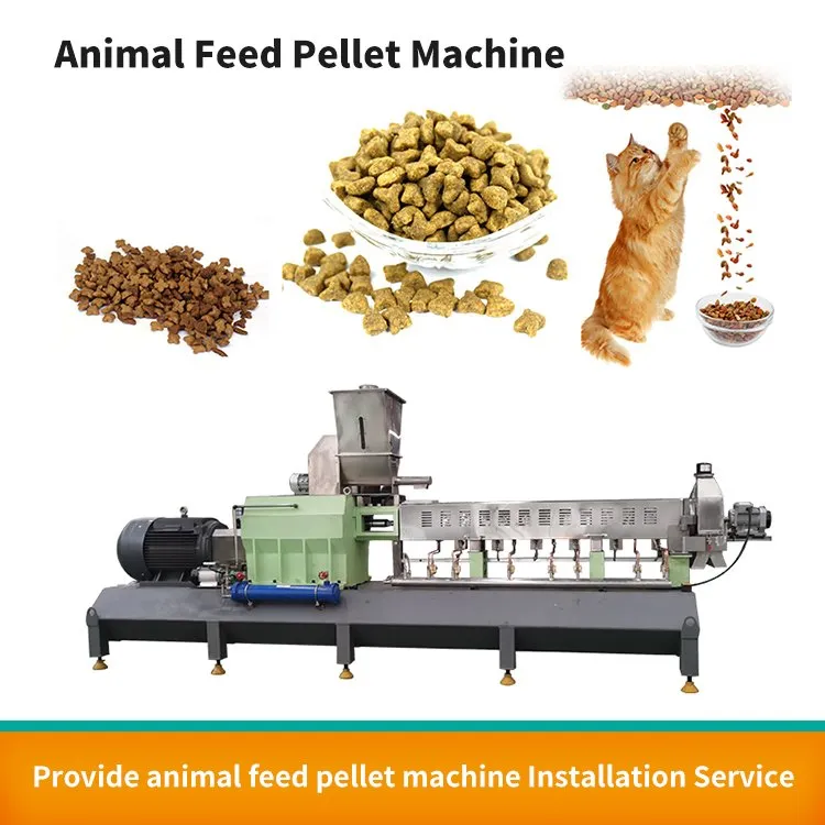 Автоматическая линия по производству гранул корма для домашних животных 2