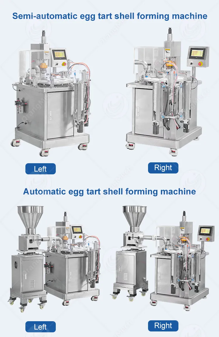 Автоматическая машина для приготовления тарталеток с корочкой, сыра, ананаса и заварного крема 3