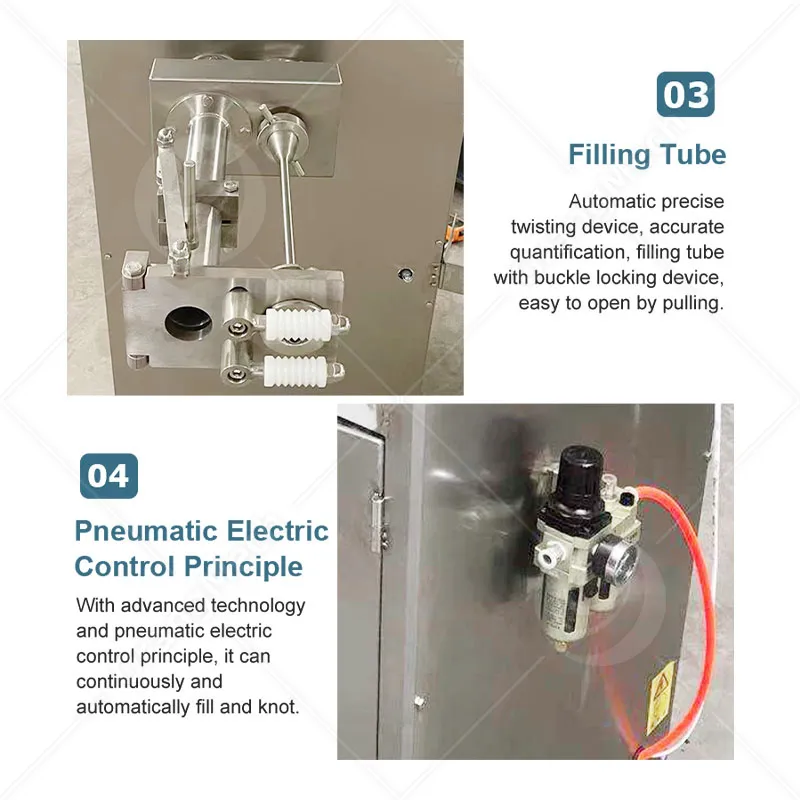 Автоматическая пневматическая машина для завязывания колбас 3