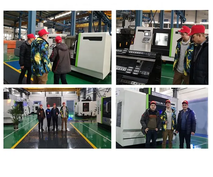 Автоматический наклонный станок с ЧПУ с гантельным загрузчиком и туреткой 2