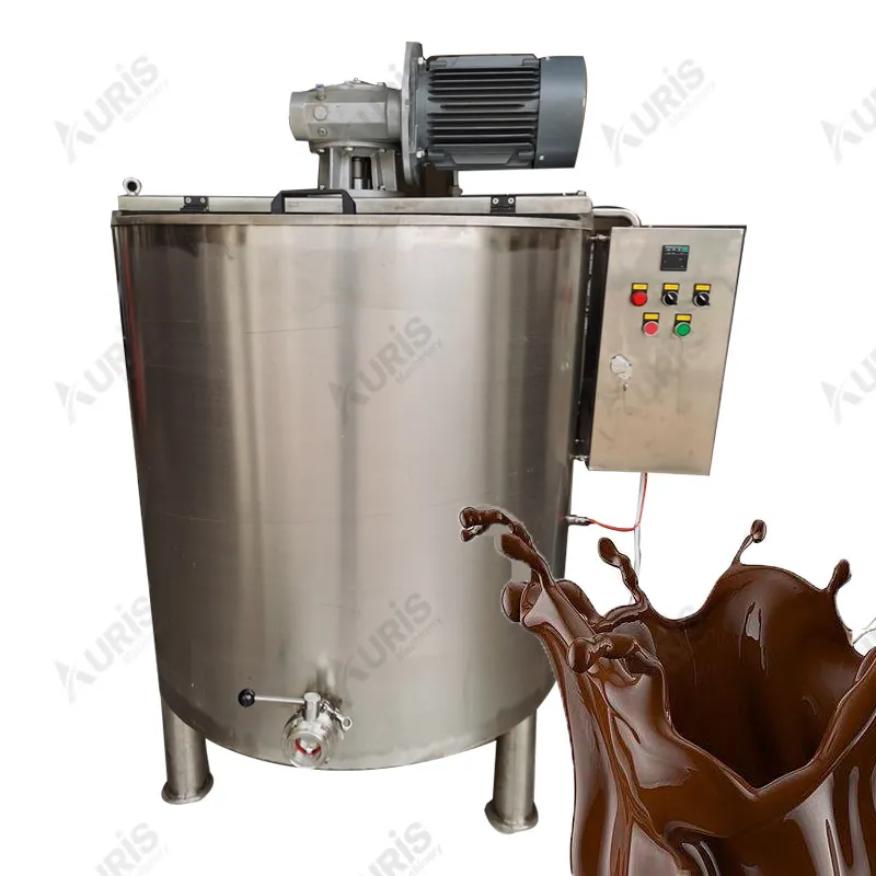 Автоматическая нержавеющая сталь шоколадная термальная цилиндрическая емкость для хранения 5
