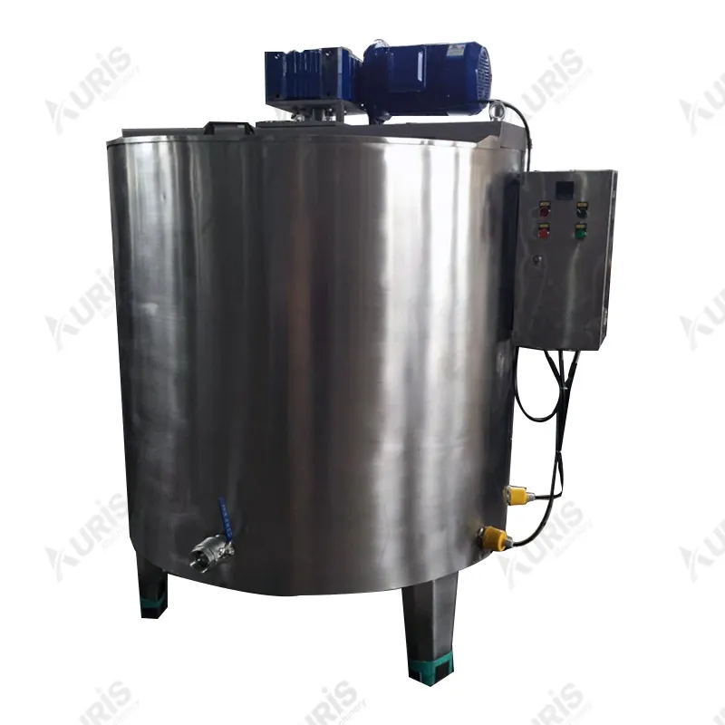 Автоматическая нержавеющая сталь шоколадная термальная цилиндрическая емкость для хранения 6