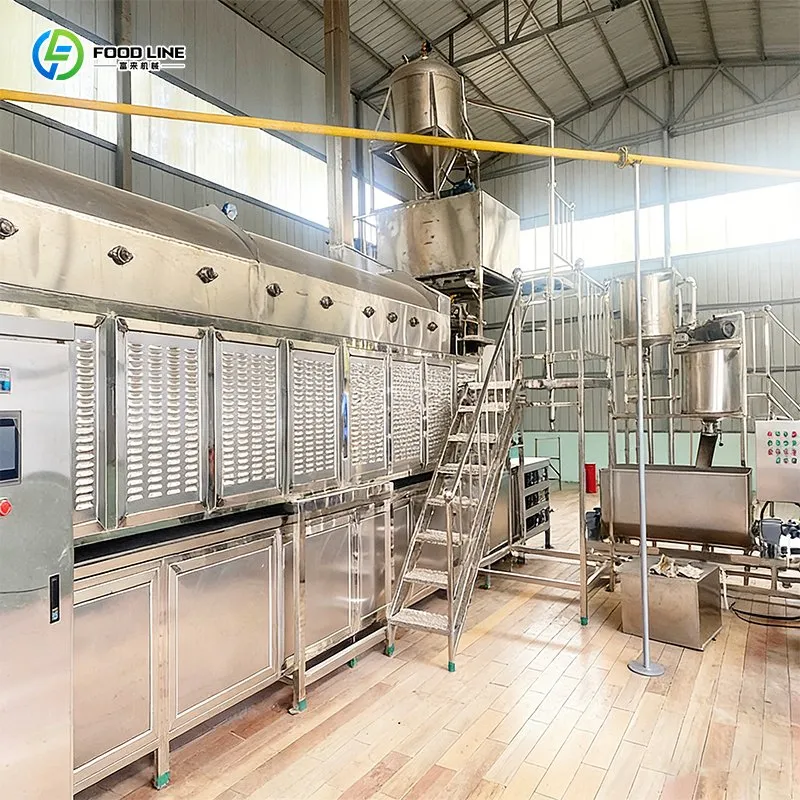 Автоматическая машина для переработки крахмала из сладкого картофеля 3