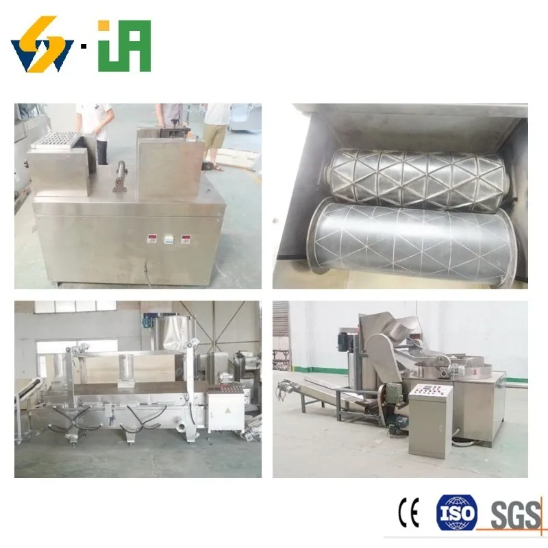 Автоматическая линия по производству кукурузных чипсов с двумя винтами 3