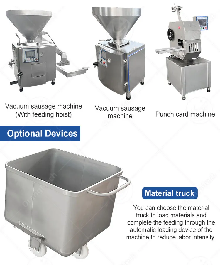 Автоматическая вакуумная машина для приготовления колбас 3