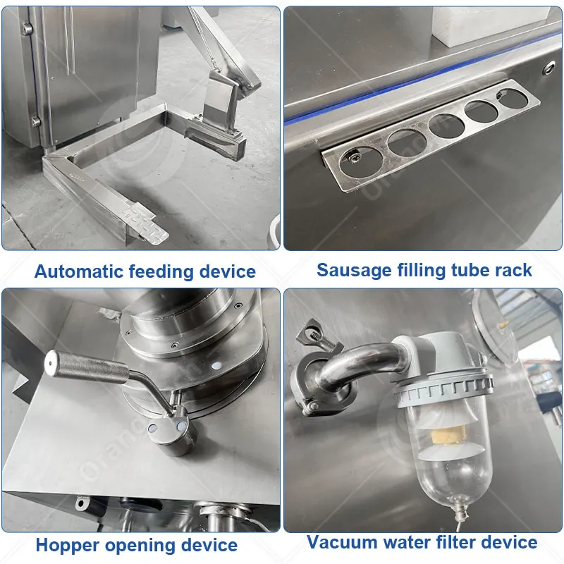 Автоматическая вакуумная машина для приготовления колбас 5
