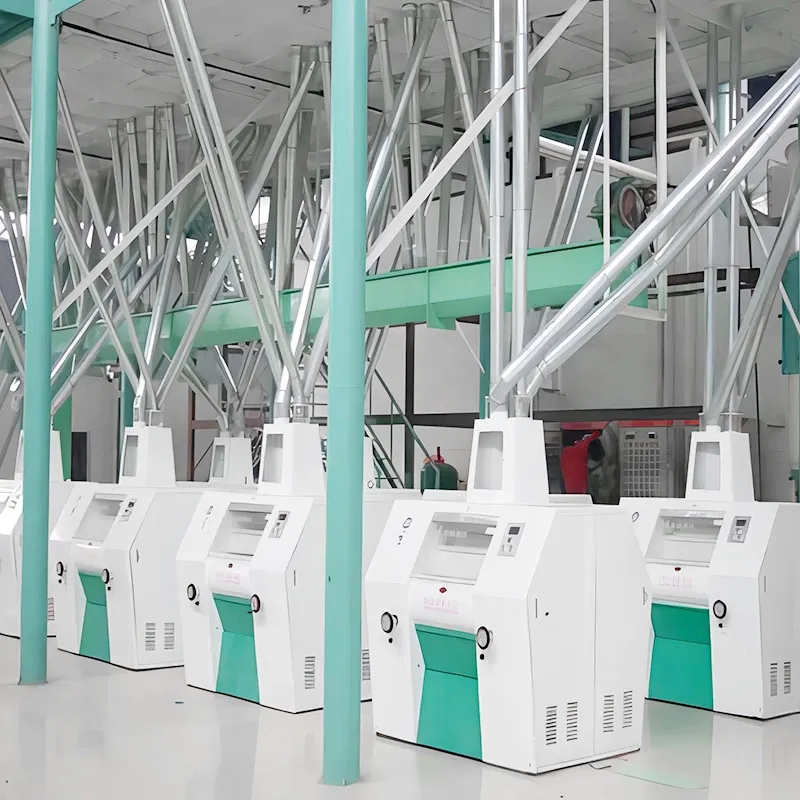 Автоматическая пшеница кукуруза кукуруза крупа рисовая ролька Мочка Мукомольная мельница фрезерная машина 2