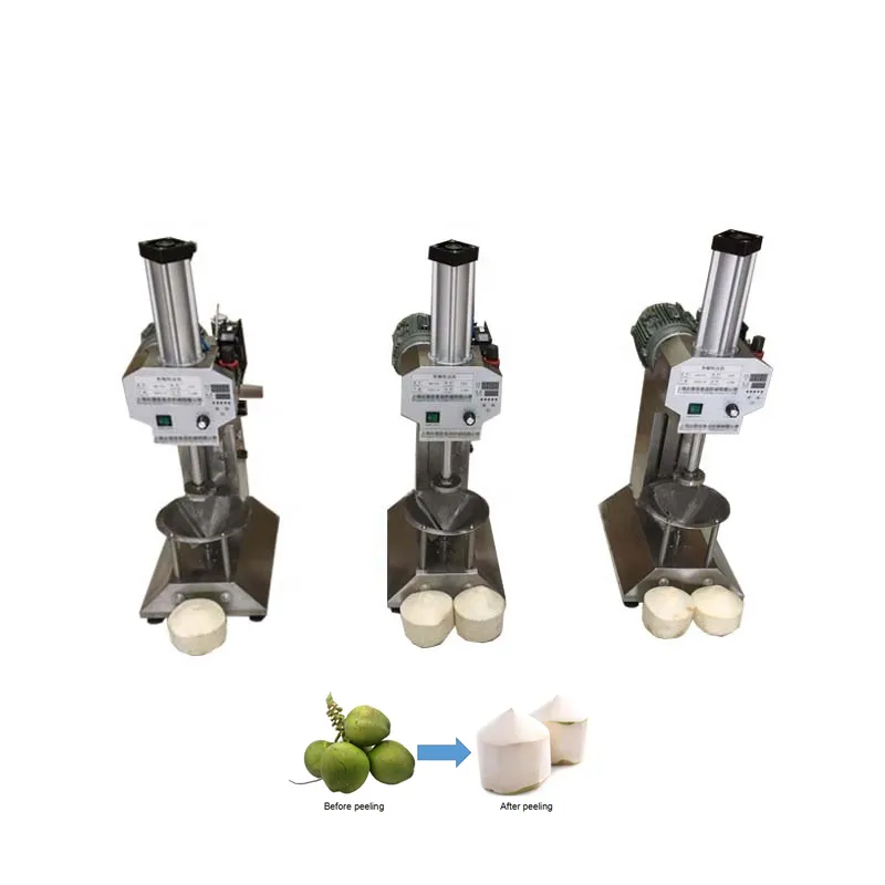 Автоматическая машина для удаления кожи молодых зеленых кокосов 2